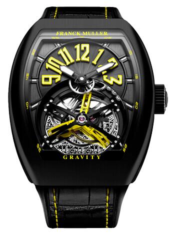 Franck Muller Gravity Yellow Replica watch V 45 T GR CS BR NR Y